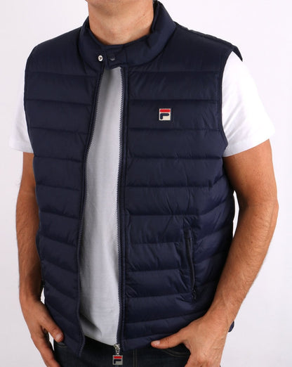 Fila Vintage Emilio Gilet Navy