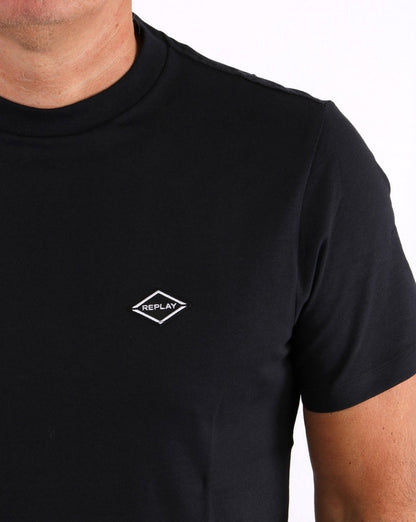 Replay Logo T-shirt Navy