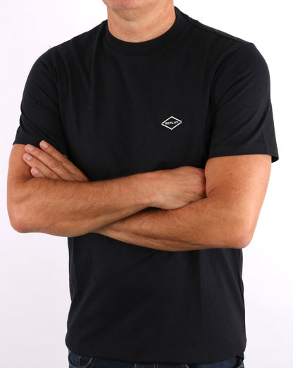Replay Logo T-shirt Navy