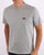 Replay Logo T-shirt Grey Melange