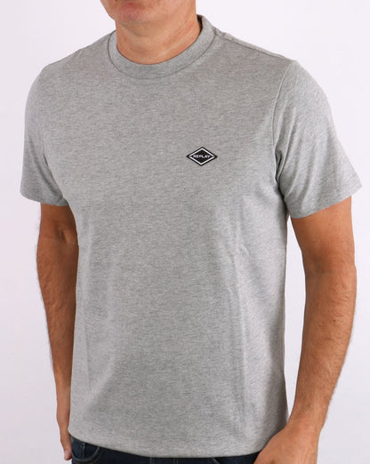 Replay Logo T-shirt Grey Melange