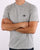 Replay Logo T-shirt Grey Melange