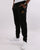 Sergio Tacchini Cuffed Track Pants Black/Gold