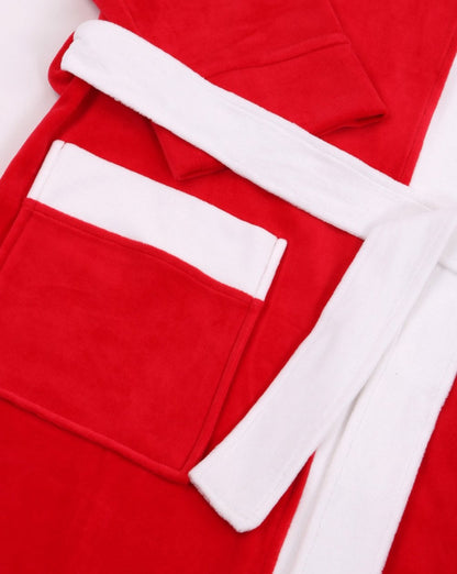 Fila Vintage Dressing Gown Red/White