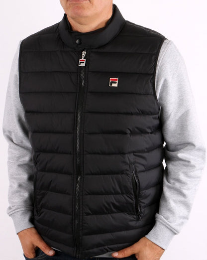Fila Vintage Emilio Gilet Black