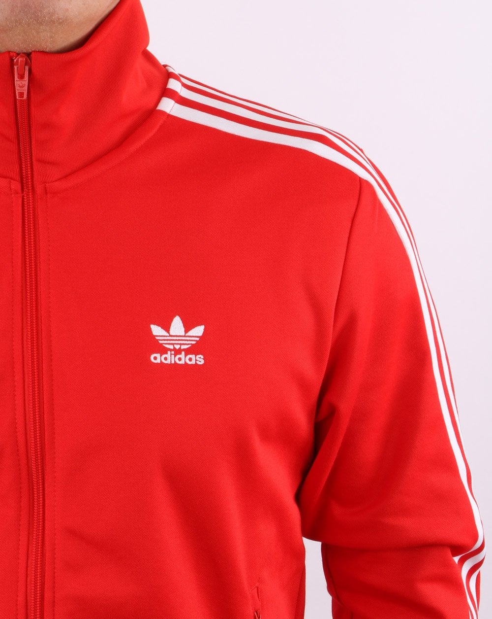Adidas Originals Beckenbauer Track Top Red