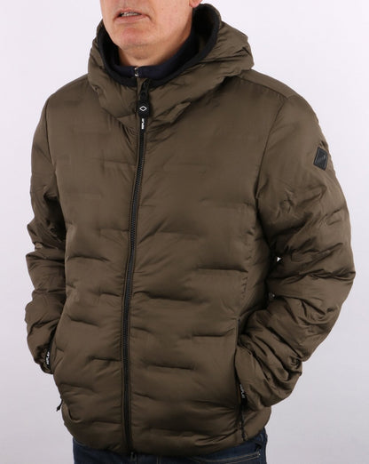 Replay Hooded Jacket Dark Olive
