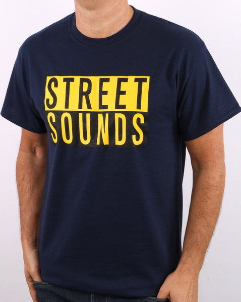 Street Sounds Classic Logo T-shirt Navy