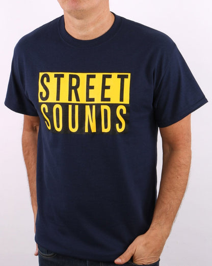 Street Sounds Classic Logo T-shirt Navy