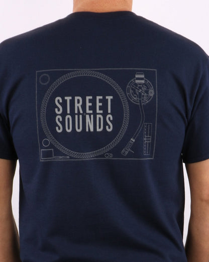 Street Sounds Classic Logo T-shirt Navy
