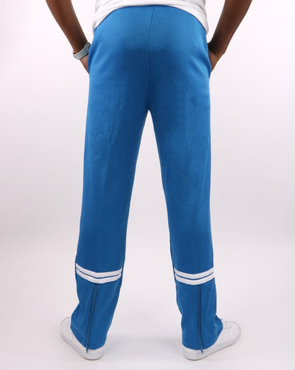 Sergio Tacchini Zip Bottom Track Pants Royal Blue