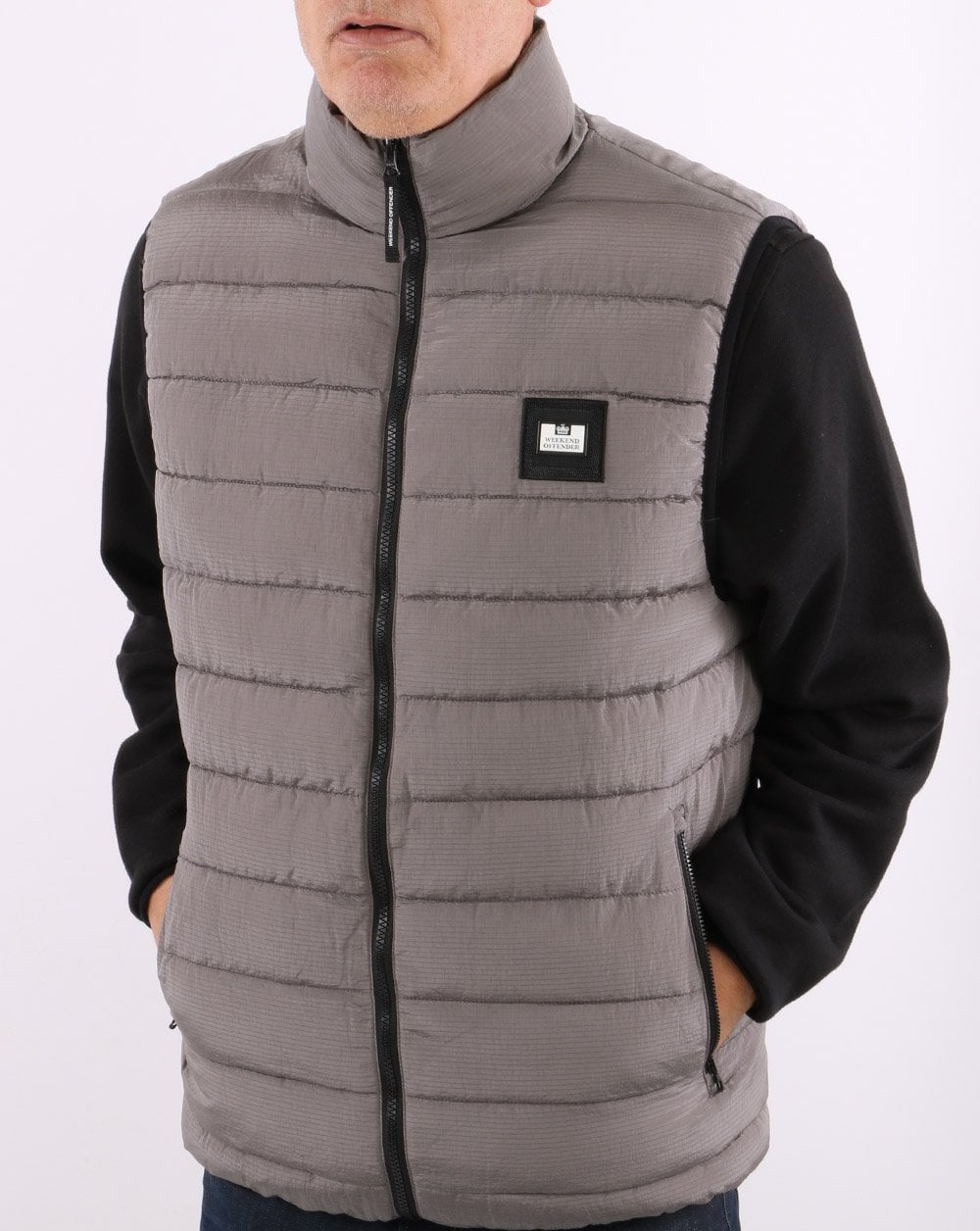 Weekend Offender Gacha Gilet Metallic Grey