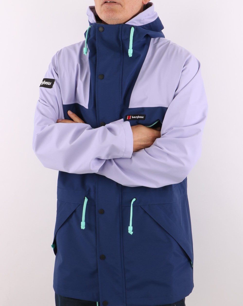 Berghaus Dean St. Tempest 89 Shell Jacket Blue/Lilac