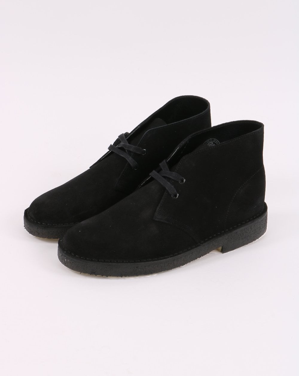 Clarks Originals Desert Boot Black Suede