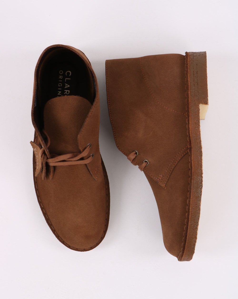 Clarks Originals Desert Boot Cola Suede