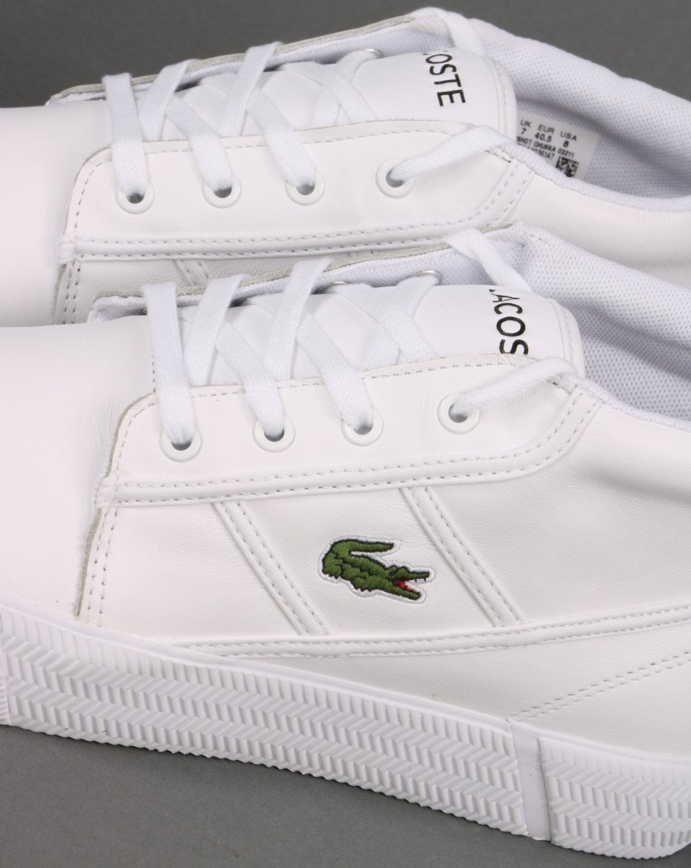 Lacoste Footwear Gripshot Chukka Trainer White/black