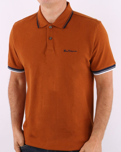Ben Sherman Polo Shirt Caramel