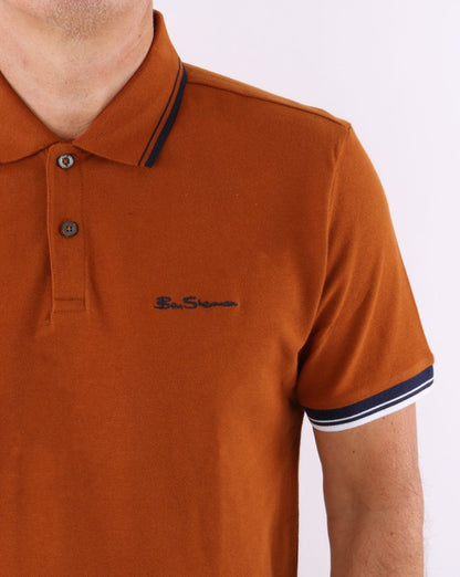 Ben Sherman Polo Shirt Caramel