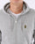 Luke Berlin Full Zip Hoody Mid Marl Grey