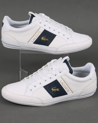 Lacoste Footwear Chaymon Trainer White/Navy