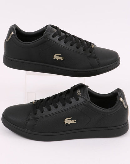 Lacoste Footwear Carnaby Evo Trainer Black/black