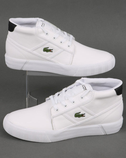 Lacoste Footwear Gripshot Chukka Trainer White/black