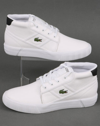 Lacoste Footwear Gripshot Chukka Trainer White/black