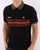 Ellesse Multi Stripe Polo Shirt Black