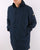 Weekend Offender Hooded Mac Navy