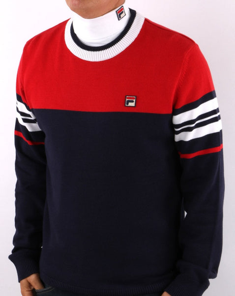 Fila Vintage Everly Jumper Navy/Red/White