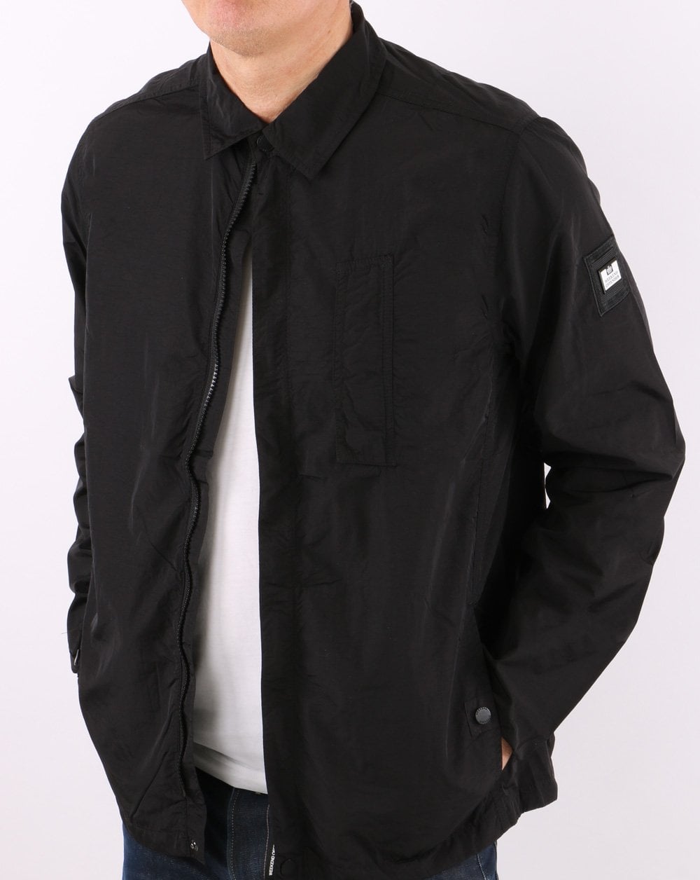 Weekend Offender Sorvino Overshirt Black