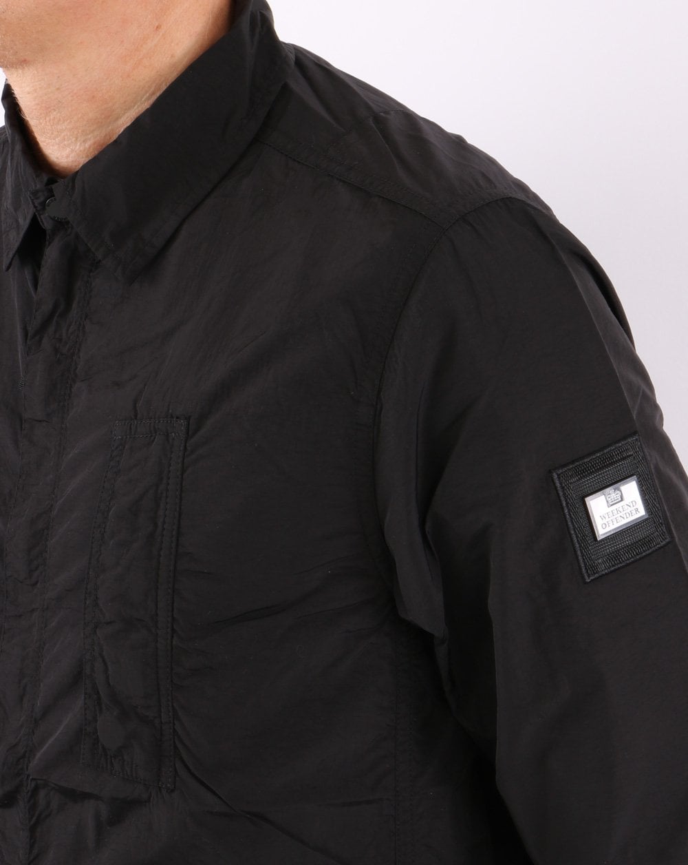 Weekend Offender Sorvino Overshirt Black