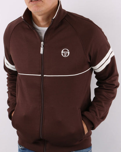 Sergio Tacchini Star Track Top Brown/Cream