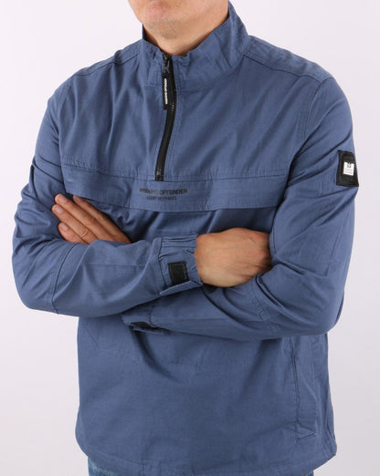 Weekend Offender Modafferi Quarter Zip Jacket Blueprint