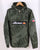 Ellesse Quarter Zip Jacket Dark Green Tie Dye