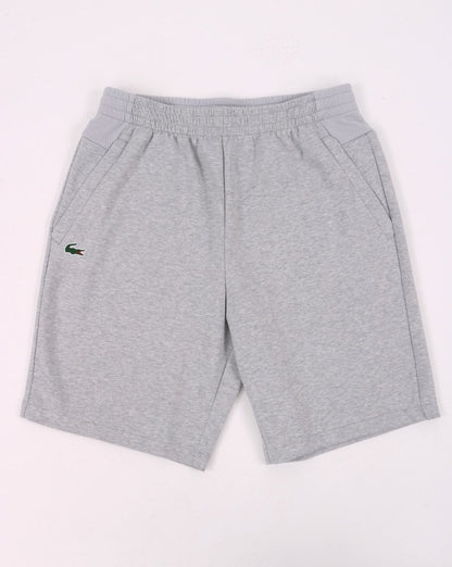 Lacoste Sport Mesh Panel Shorts Silver Chine/Grey