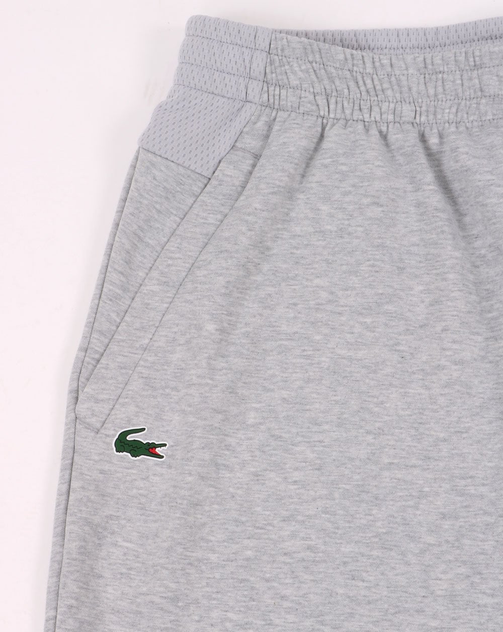 Lacoste Sport Mesh Panel Shorts Silver Chine/Grey