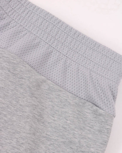 Lacoste Sport Mesh Panel Shorts Silver Chine/Grey