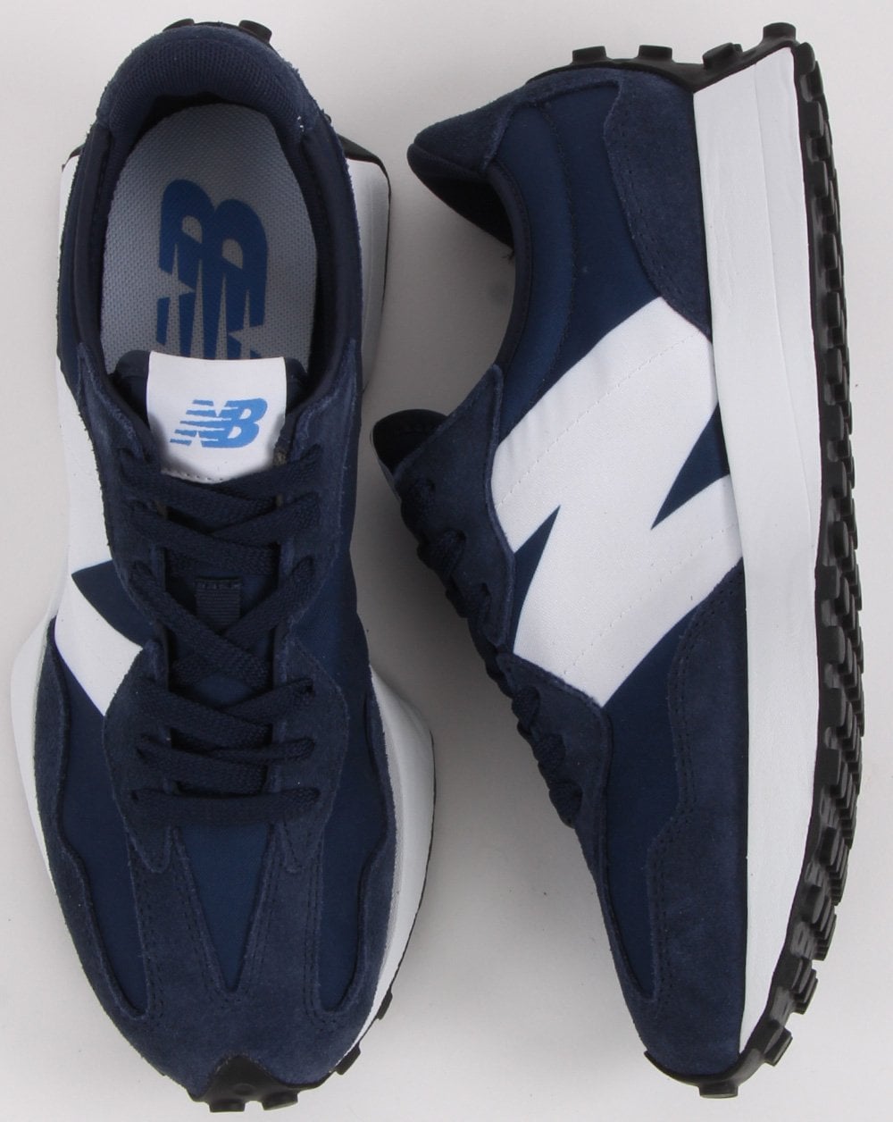 New Balance 327 Trainer Navy/white