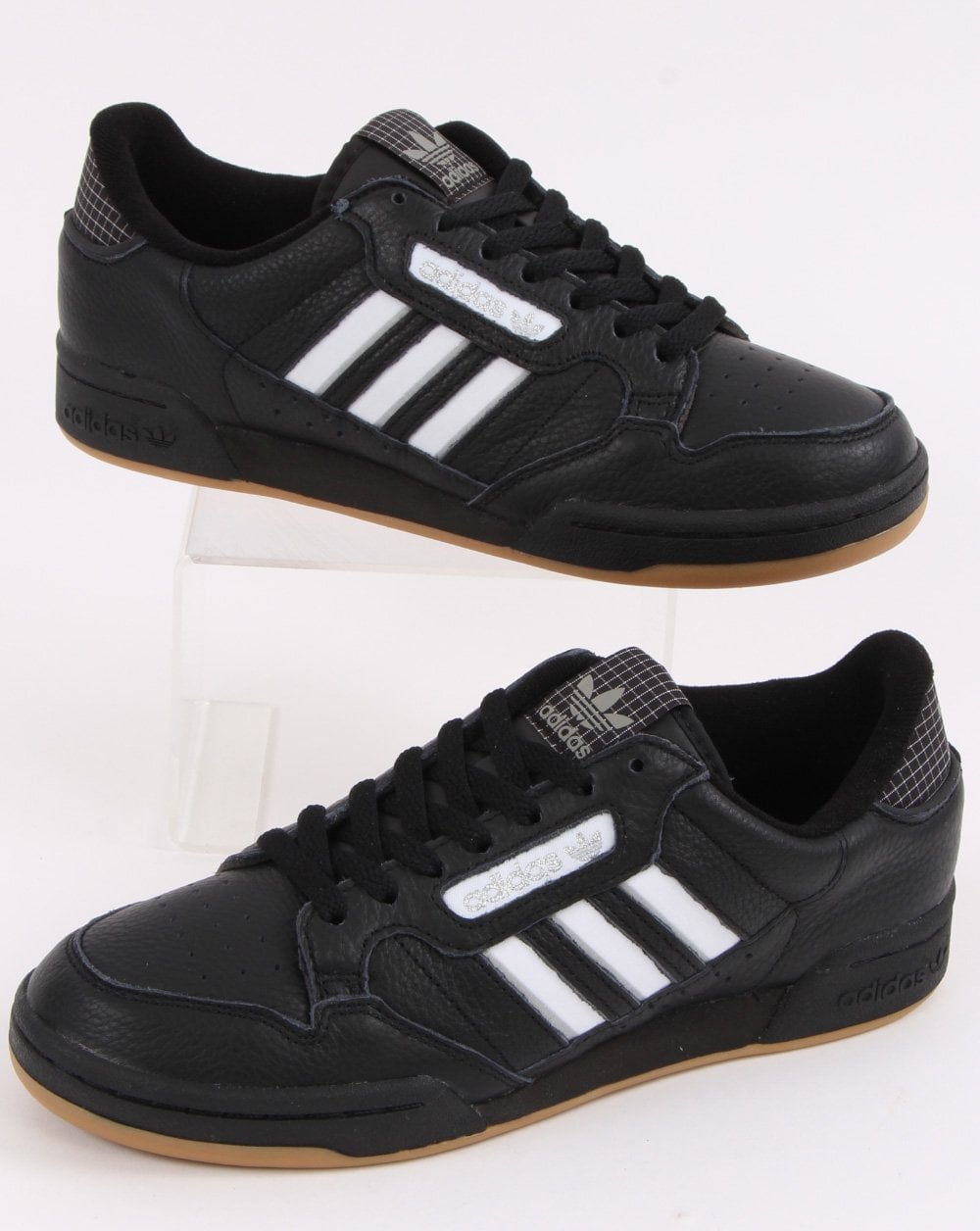 Adidas Continental 80 Stripes Trainers Black/White