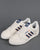Adidas Continental 80 Stripes Trainers Off White/Navy/Orange