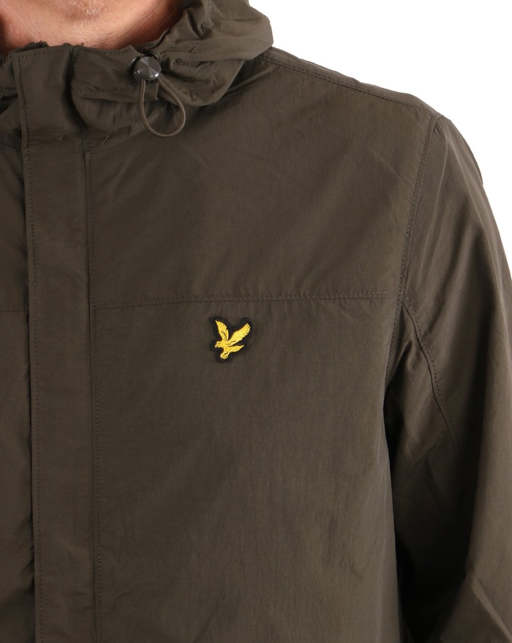 Lyle & Scott Hooded Pocket Jacket Olive