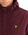 Lyle & Scott Hooded Pocket Jacket Burgundy