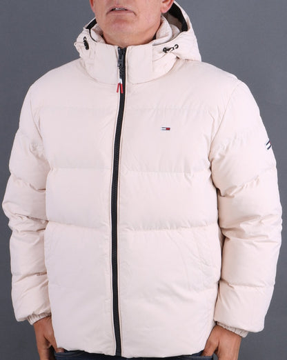 Tommy Jeans Down Jacket Smooth Stone