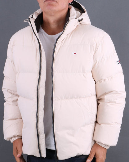 Tommy Jeans Down Jacket Smooth Stone