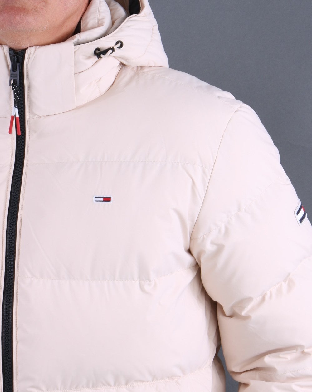 Tommy Jeans Down Jacket Smooth Stone