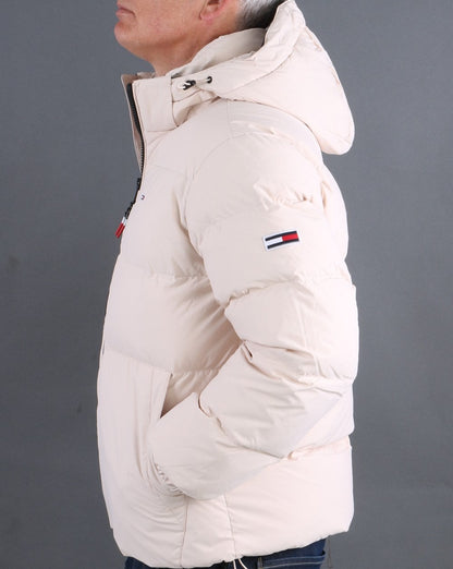 Tommy Jeans Down Jacket Smooth Stone