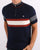 Ben Sherman Zip Neck Polo Shirt Navy