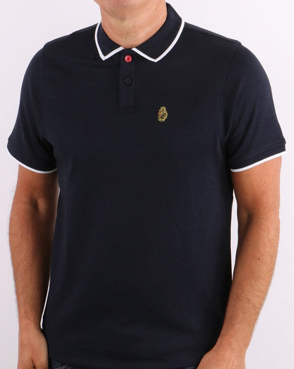 Luke Meadtastic Polo Shirt Dark Navy