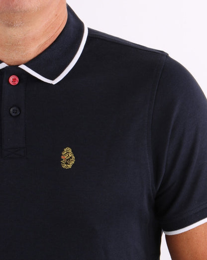 Luke Meadtastic Polo Shirt Dark Navy